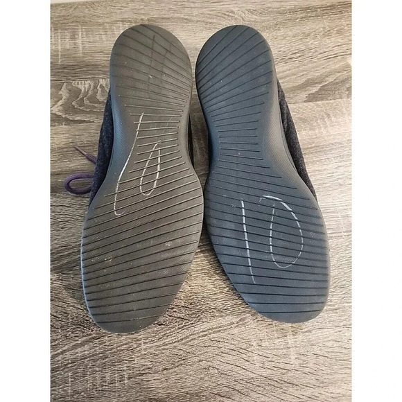 Allbirds Men's Wool Runners Gray Purple Black Sz 13 - Picture 8 of 10